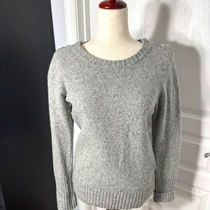 J.Crew Gray Pullover Sweater - M